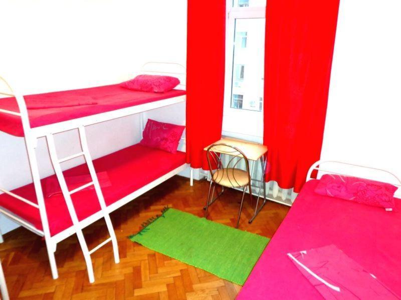 Hostel Kreshatik Kyjev Pokoj fotografie